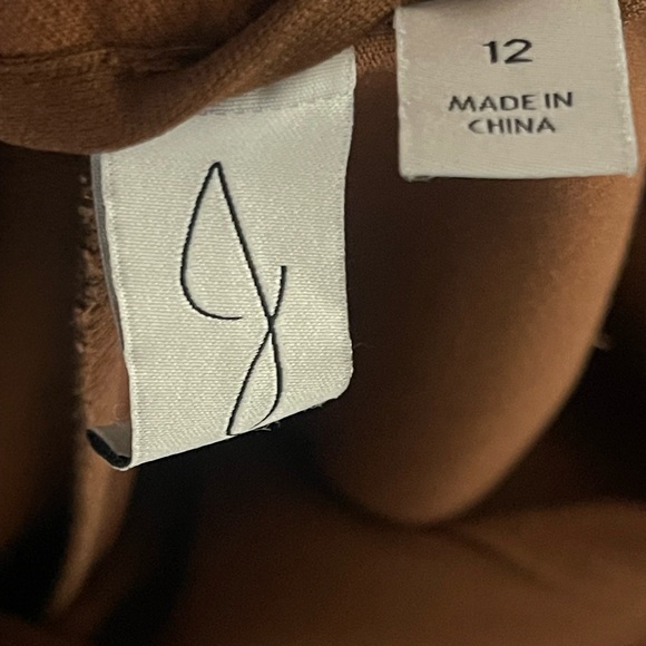 Joie Brown Wide-Leg Pants with Flowing Fit Size 12 - Picture 4 of 4